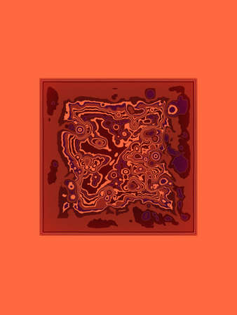 Abstract colored fractal pattern. Decorative digital art. Graphic design artistic background....