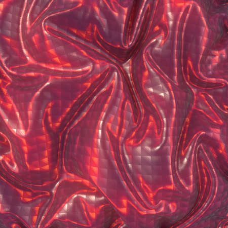 3d rendering digital illustration of flowing silk luxurious material with a metallic sparkling...