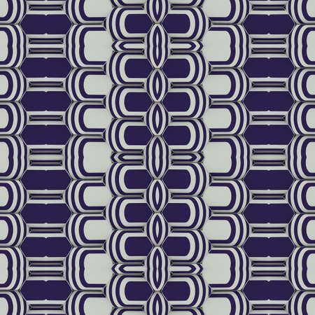 Geometric shapes covered with striped texture. Abstract background for concept design. Simple flat...