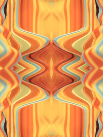 Fantastic composition of colorful wavy stripes. Modern concept background. abstract design. 3d...