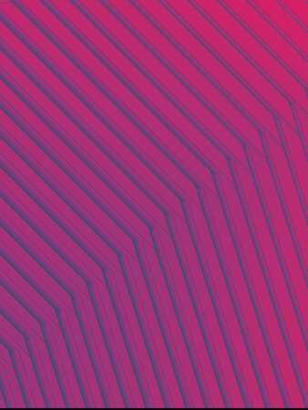 Violet colored abstract background of lines. Pattern for decoration design. 3d rendering digital illustrationの写真素材