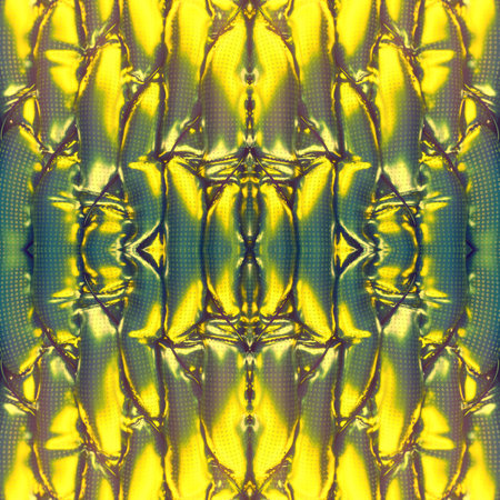 Pattern of metallized inflated cylinders. Abstract creative design background. technology concept....