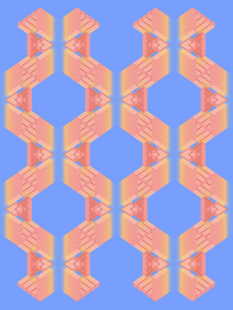 Fancy digital background with elegant and simple geometric design. creative concept. 3d rendering...