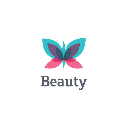 flower design vector for spa boutique beauty salon cosmetician shopのイラスト素材