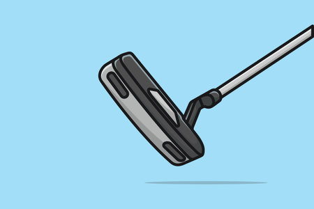 Golf club or Golf Stick vector illustration. Sport objects icon concept. Modern professional golf...