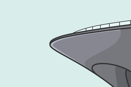Office building vector illustration. Building and landmark object icon concept. Business building, Building Construction, Best Architecture. Heydar Aliyev Center vector.のイラスト素材