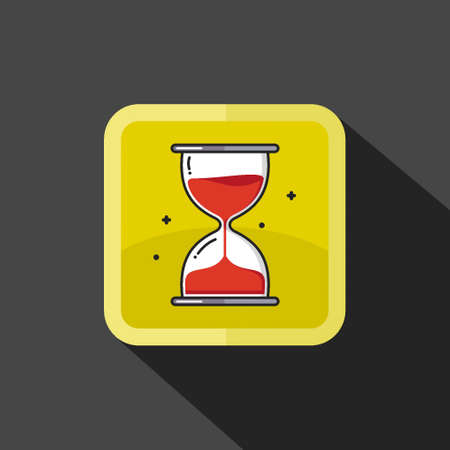 Hourglass logo Vector Template