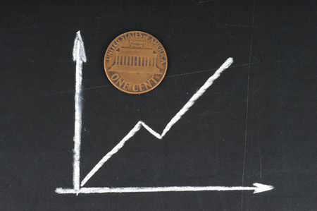 US dollar exchange rate on international stock exchanges.の写真素材