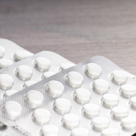 drugs and pills on the table