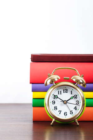 Books on the tableの写真素材