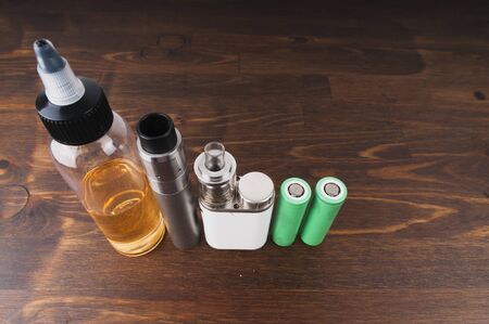 Set to vape. Tools, candy, liquid, RDA, RTA.