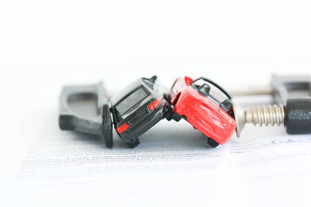 Auto market stress or business pressureの写真素材