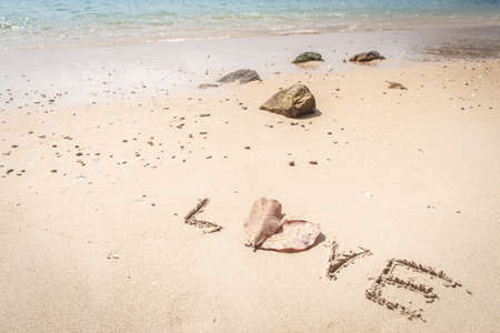 Isolated beach on tropical island, Koh Payam, Ranong, Thailandの写真素材