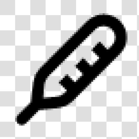 Sausage vector icon. Illustration style is flat iconic black symbol on a transparent background.のイラスト素材