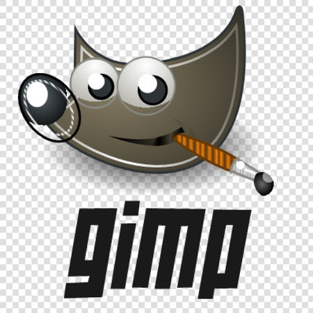 Vector illustration of a cartoon hockey puck with a hockey stick on a transparent background.のイラスト素材