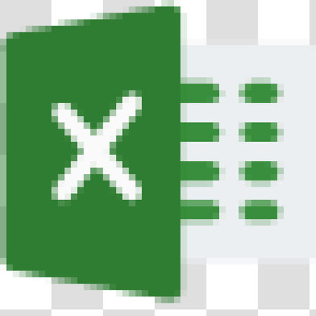 pixelated x and x icon. pixelated x and x vector iconのイラスト素材
