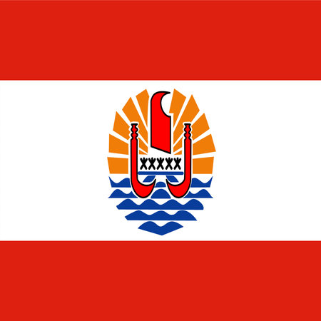 Flag of the French department of Gard is a region in southern France.のイラスト素材