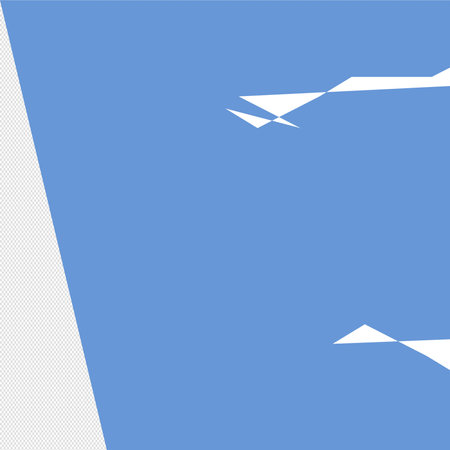 Paper plane on a blue background. Vector illustration. Eps 10.のイラスト素材