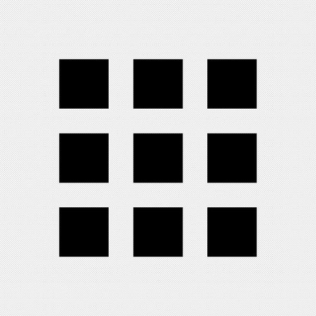 Tablet icon on a white background with space for your text. illustrationのイラスト素材