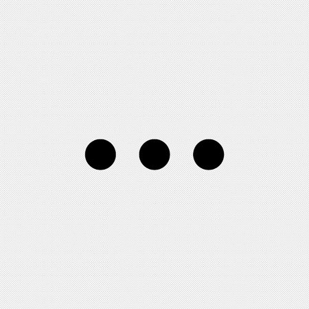 Dotted line icon. Seamless pattern with dots. Vector illustrationのイラスト素材