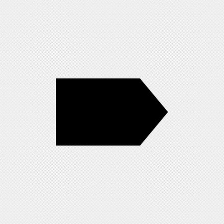 Arrow sign icon. Next button. Navigation pointer. Isolated on white background.のイラスト素材