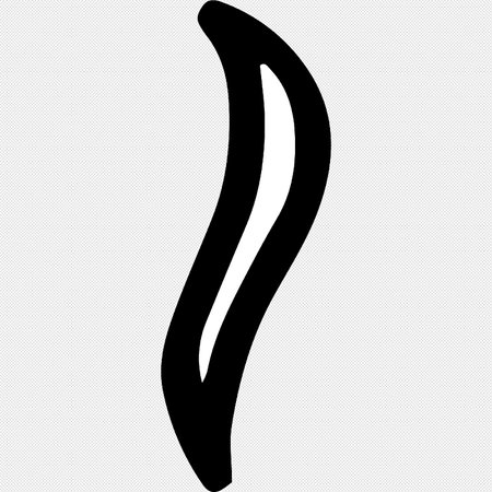 Smoke sign. Vector. Black icon on a white background. Isolated.のイラスト素材