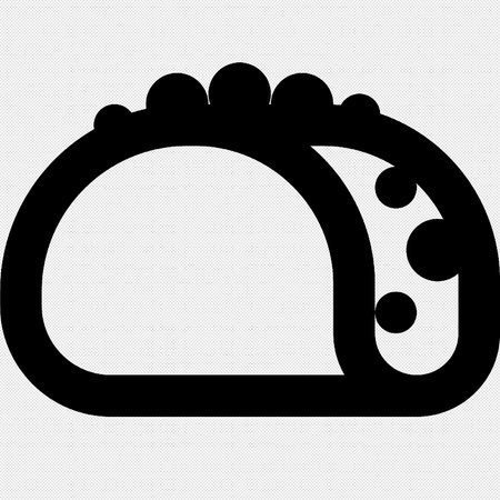 Japanese sushi icon. Vector. Black icon on a white background. Isolated.のイラスト素材