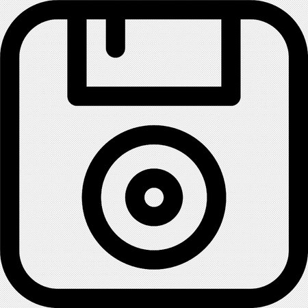 floppy disk icon. Flat design style. Made in vector illustrationのイラスト素材