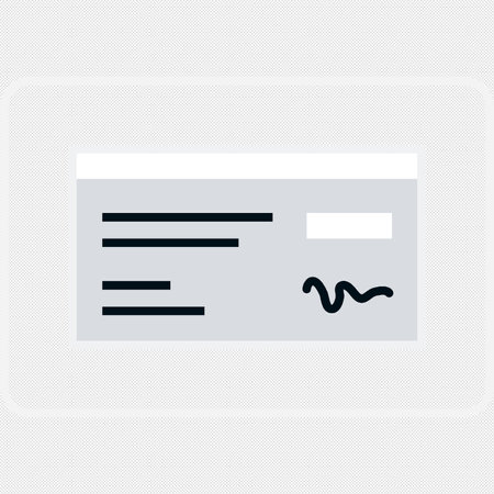 Identification card icon. Identification card icon. Flat design style.のイラスト素材
