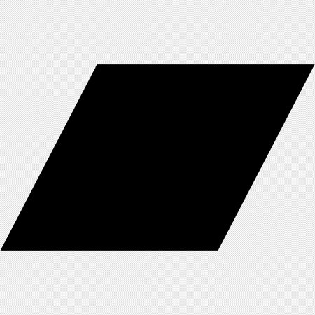 Triangle sign illustration. Black icon on a white background. Isolated.のイラスト素材