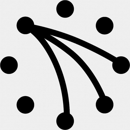 Dna molecule sign. Vector. Black icon on a gray background.のイラスト素材