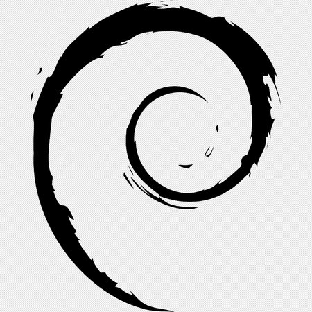 Spiral, swirl, twirl element. Helix, volute iconのイラスト素材