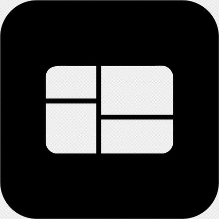 Sim card vector icon. Black and white. Isolated on white background.のイラスト素材