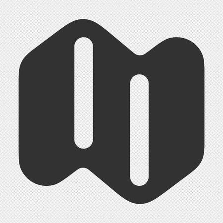 Map pointer icon. Flat design style. Made in vector illustration.のイラスト素材