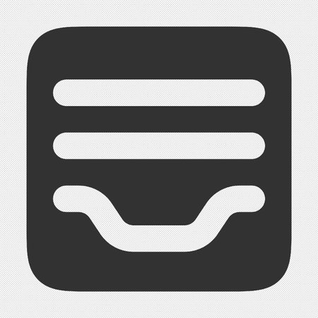 Text file icon on a white background. Vector illustration. Eps 10のイラスト素材