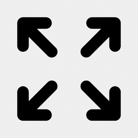 Arrow sign icon. Next button. Navigation symbol. Seamless pattern. Vector illustrationのイラスト素材