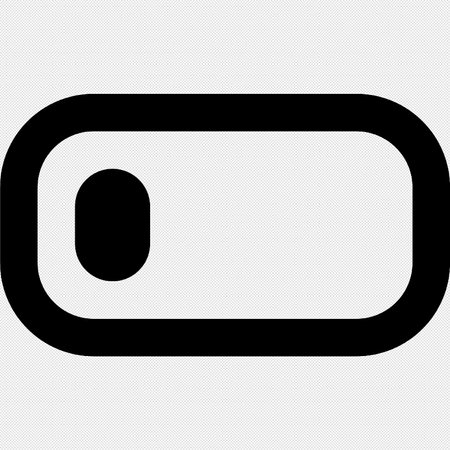 Web button. Vector. Black icon on a white background. Isolated.のイラスト素材