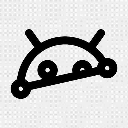 Electric car icon. Simple black icon on a white background. Vector illustration.のイラスト素材