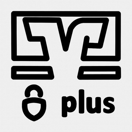 Fitness Plan Icon Isolated on a Black Background. Vector Illustrationのイラスト素材