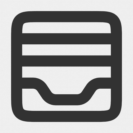 Baggage icon. Simple illustration of baggage vector icon for webのイラスト素材