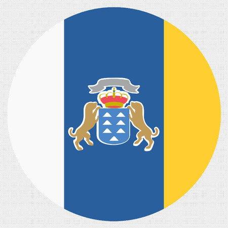 Flag of Saint Pierre and Miquelon on a gray backgroundのイラスト素材