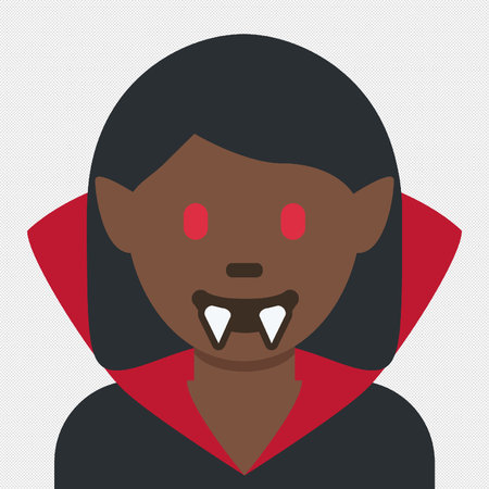 African american woman in hood. Flat design. Vector illustration.のイラスト素材