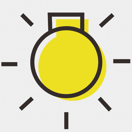 Power sign icon. Power button. Flat design style eps 10のイラスト素材