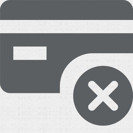 Credit card icon on a white background. Vector illustration. Eps 10のイラスト素材