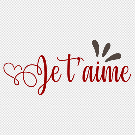 Lettering for Valentines day. Vector illustration on white background.のイラスト素材