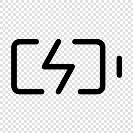 Refresh icon. Simple illustration of refresh vector icon for web on transparent backgroundのイラスト素材