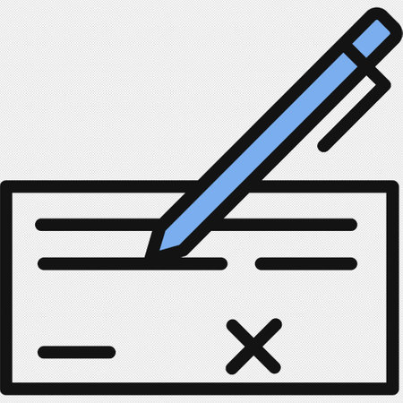 Edit document vector icon. Illustration style is a flat iconic black symbol on a white background.のイラスト素材