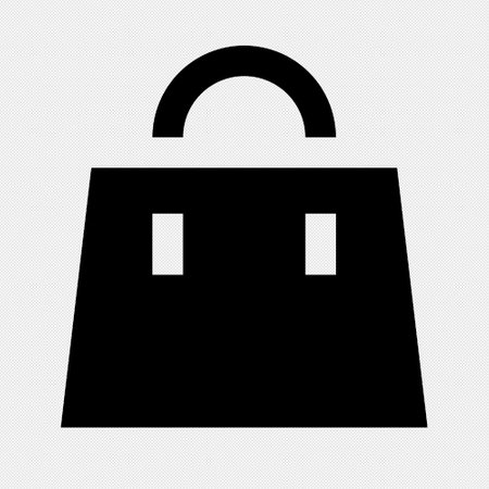 Padlock icon on a white background. Vector illustration, flat design.のイラスト素材