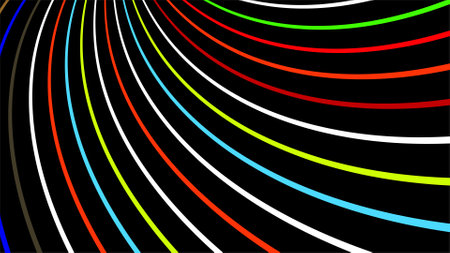Retro 60s and 70s groovy carnival background. Sun and rainbow swirl pattern, vintage poster vibes....