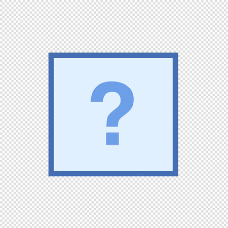 Question mark icon illustration - vector sign
qのイラスト素材